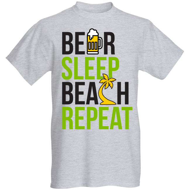 Beer, Sleep, Beach